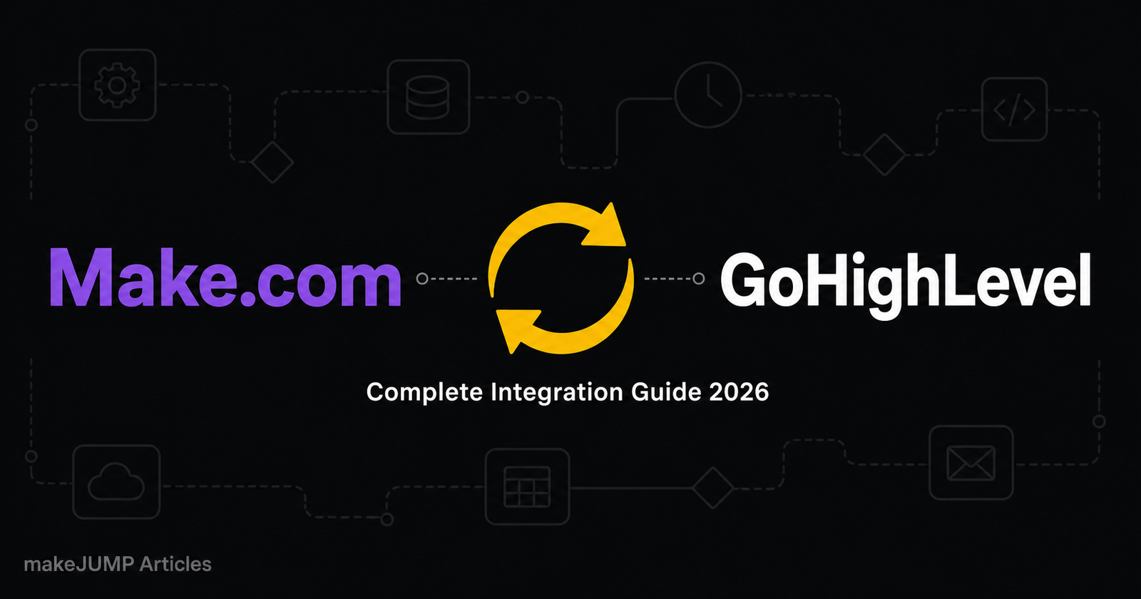 Make.com GoHighLevel integration complete guide 2026